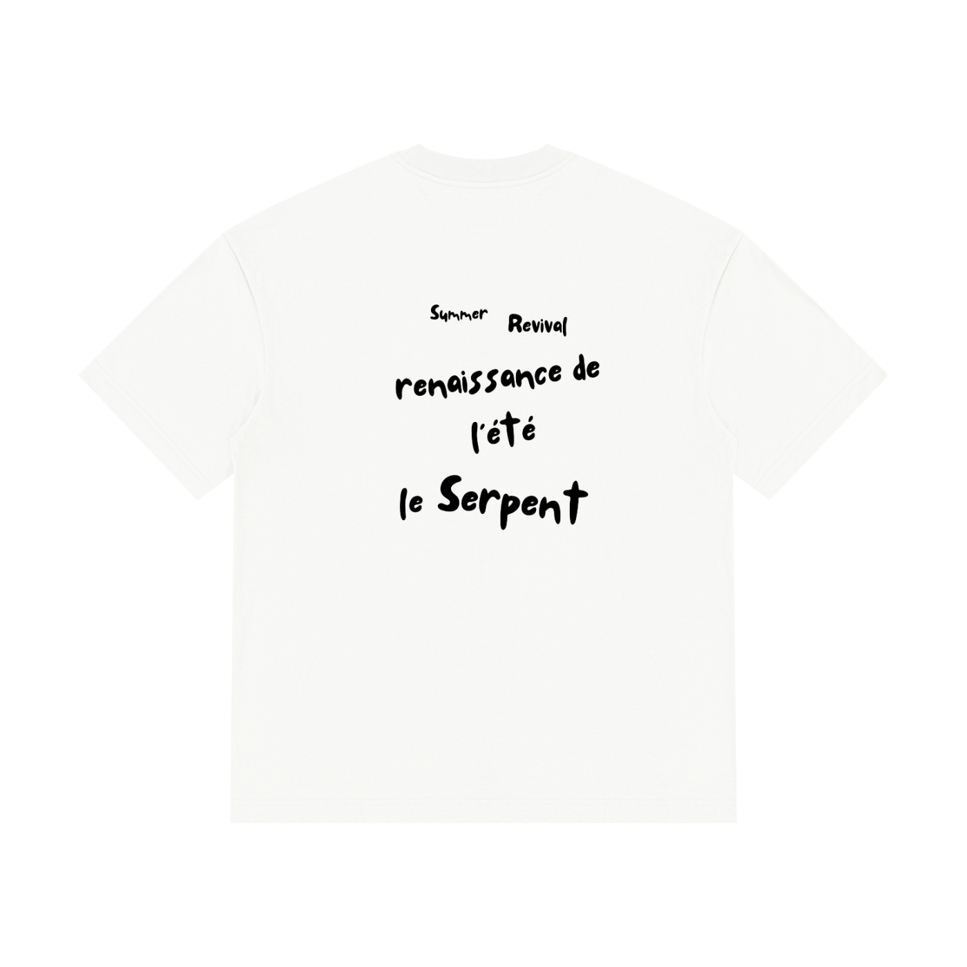 Cigar Drop Shoulder Cotton T-Shirt