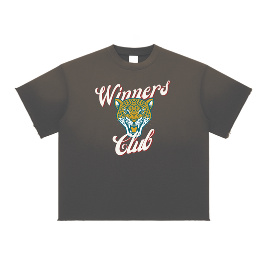 Sun Fade Raw Edge T-Shirt