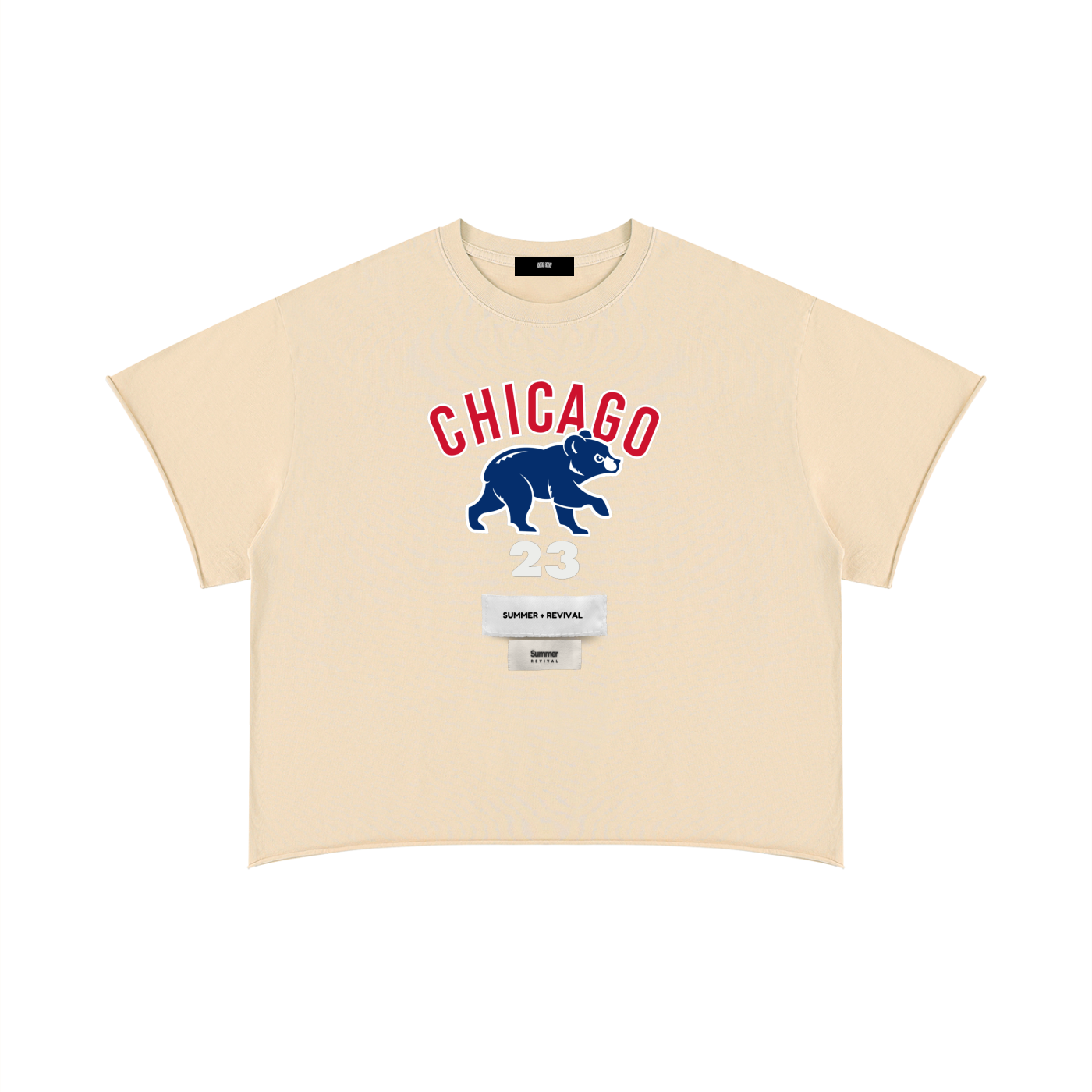 Cubs Boxy Raw Edge T-Shirt