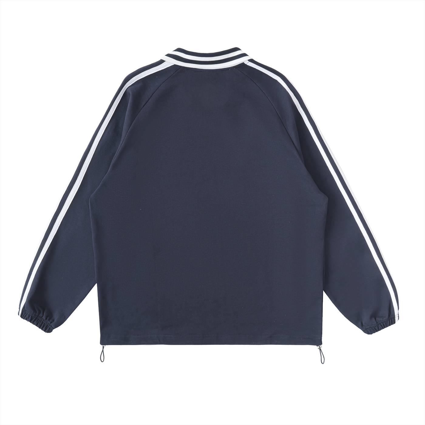 Striped 23 Collar Sweatshirt