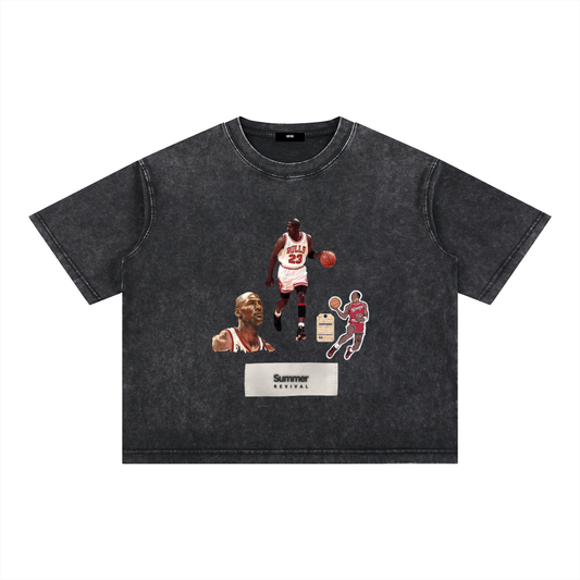 “Mike”Boxy Cotton T-Shirt