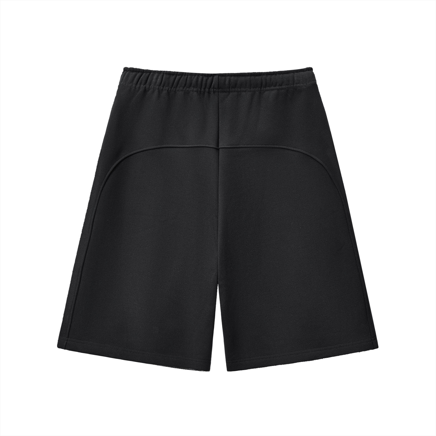Essential Blk Fleece Shorts