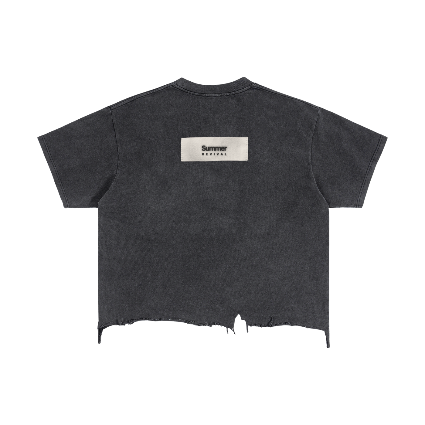 Whitney  Distressed Hem T-Shirt