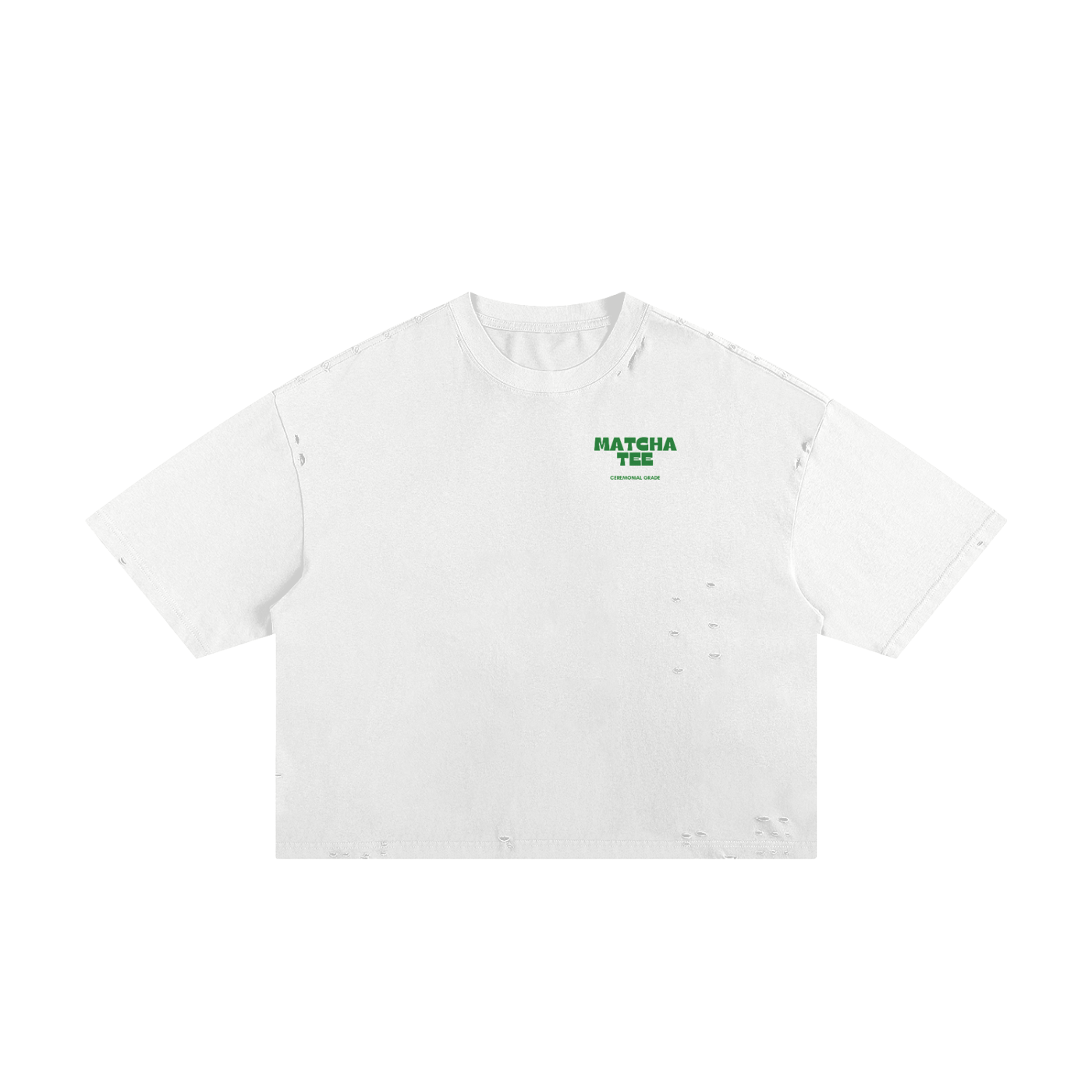 Classic Frayed Boxy Tee - 250 GSM